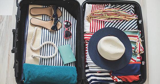 Packing list for the vacation
